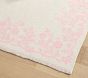 LoveShackFancy Floral Border Washable Reversible Rug (5x8')