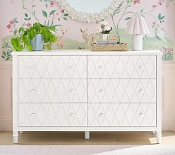 AERIN Lattice 6-Drawer Dresser (56w x 19d")