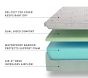 Bedgear&#174; Dri-Tec: Performance Crib &amp; Toddler 2-Stage Mattress