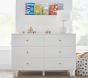 Dawson 6-Drawer Dresser &amp; Topper Set (51w x 20d&quot;)