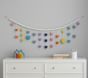 Felted Wool Multi Heart Garland