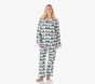 Open Box: Dr. Seuss's The Grinch&#8482; Adult Wreath Flannel Pajama Set