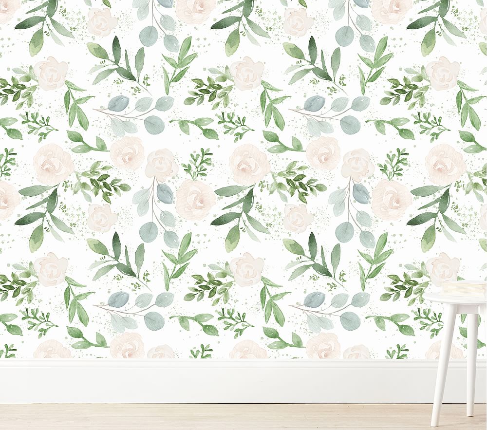 Wallpaperie Farmhouse Floral Wallpaper