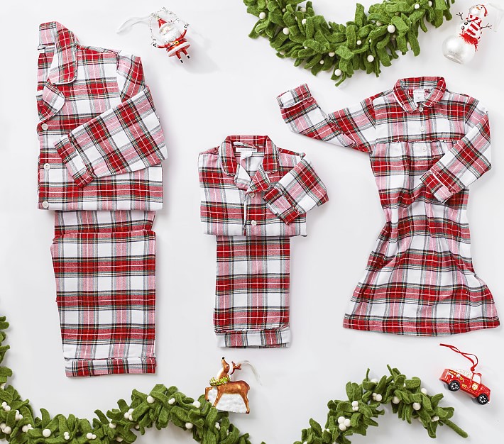 Morgan Plaid Family Pajama Collection