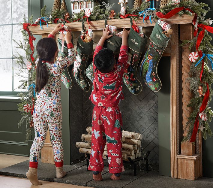 Rifle Paper Co. Nutcracker Embroidered Velvet Christmas
