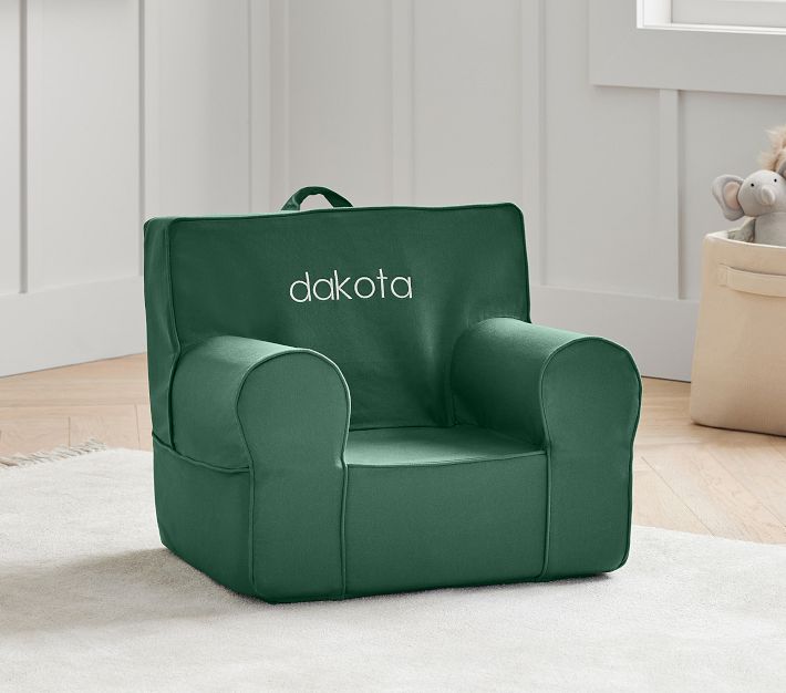 Anywhere Chair®, Forest Green Twill | Pottery Barn Kids