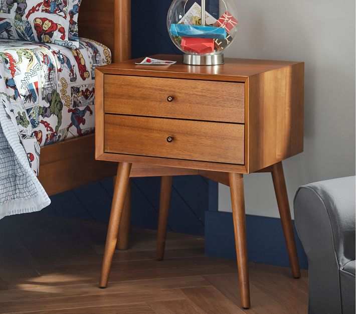 west elm x pbk Mid-Century Kids Nightstand | Pottery Barn Kids