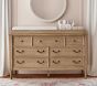 Blythe 7-Drawer Dresser &amp; Topper Set (56w x 19d&quot;)