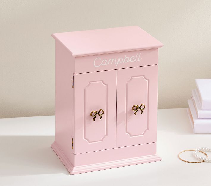 LoveShackFancy Bow Armoire Jewelry Box | Pottery Barn Kids
