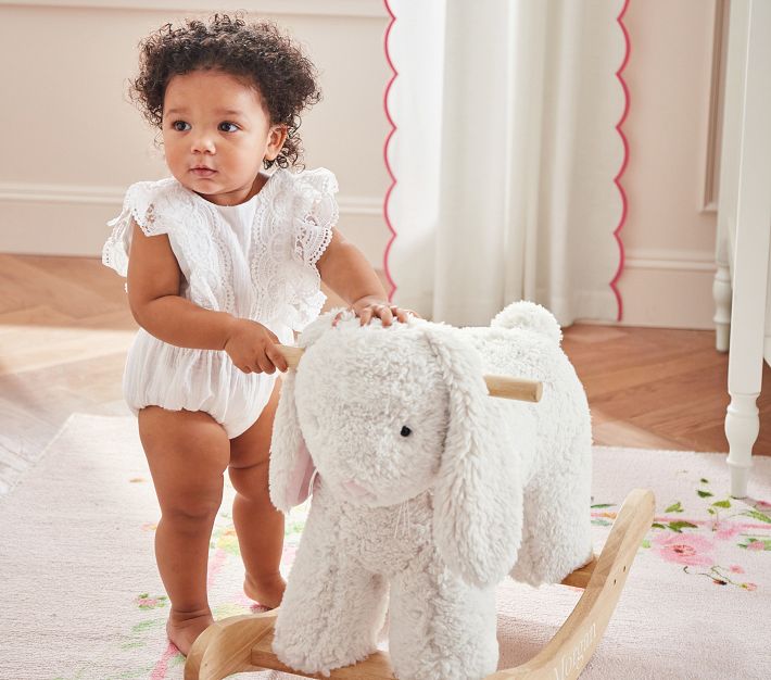 Monique Lhuillier Nursery Elephant Plush Toy Rocker | Animal