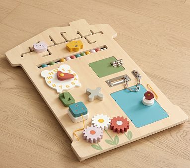 【0 ahc】ポッテリーバーンキッズ　アクティビティーテーブル+玩具箱 0 ahc】ポッテリーバーンキッズ アクティビティーテーブル+玩具