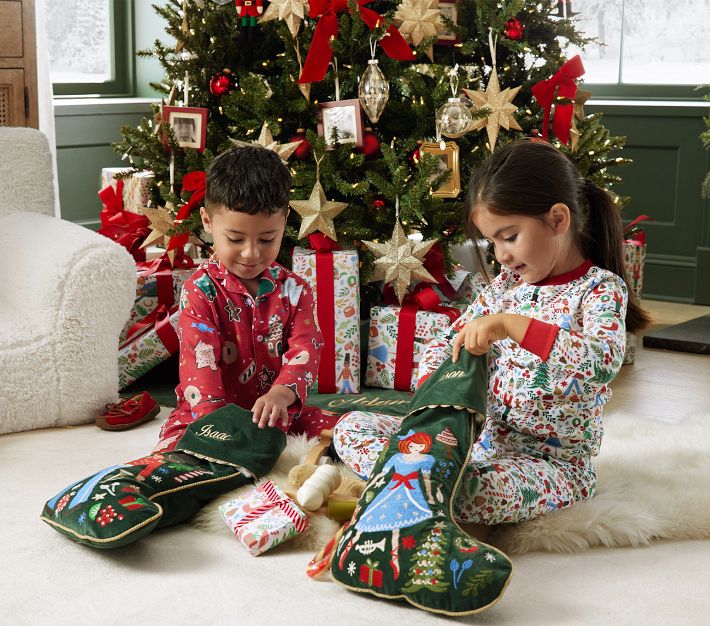 Rifle Paper Co. Nutcracker Embroidered Velvet Christmas