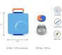 OmieBox&#174; Hot &amp; Cold Bento Lunch Box