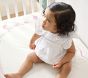 LoveShackFancy Bow Picture Perfect Organic Crib Fitted Sheet