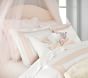 Monique Lhuillier Ethereal Pieced Sateen Duvet Cover &amp; Shams