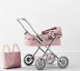 Pink Glitter Mini Pram Doll Stroller