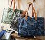 Preppy Green Camo Canvas Tote