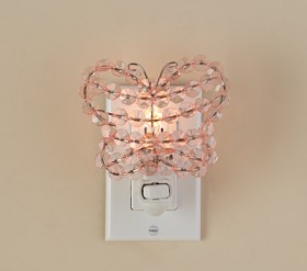Crystal Butterfly Kids Night Light | Pottery Barn Kids