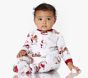 Black Santa Organic Cotton Baby Pajama