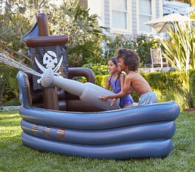 inflatable pirate ship pool