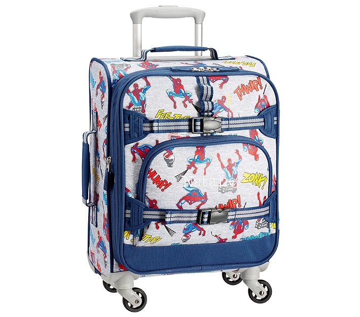 Marvel Glow-in-the-Dark Spider-Man, Small Spinner Luggage