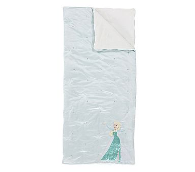Disney <em>Frozen</em> Elsa Sleeping Bag, Sleeping Bag, Porcelain Blue