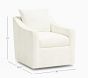 Ayden Slipcovered Swivel Glider