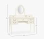 Blythe Storage Desk With Vanity Topper (48&quot;)
