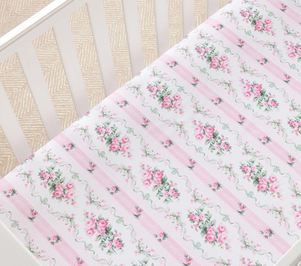 LoveShackFancy Dreamy Days Organic Crib Fitted Sheet