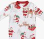 Black Santa Organic Cotton Baby Pajama
