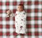 My First Christmas Organic Muslin Swaddle Set