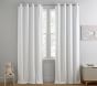 Open Box: Quincy Cotton Canvas Grommet Blackout Curtain