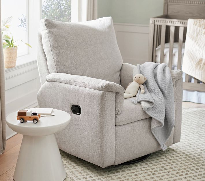 モビール　ポッタリーバーン Dream Swivel Gliding & Reclining Chair | Pottery Barn Kids