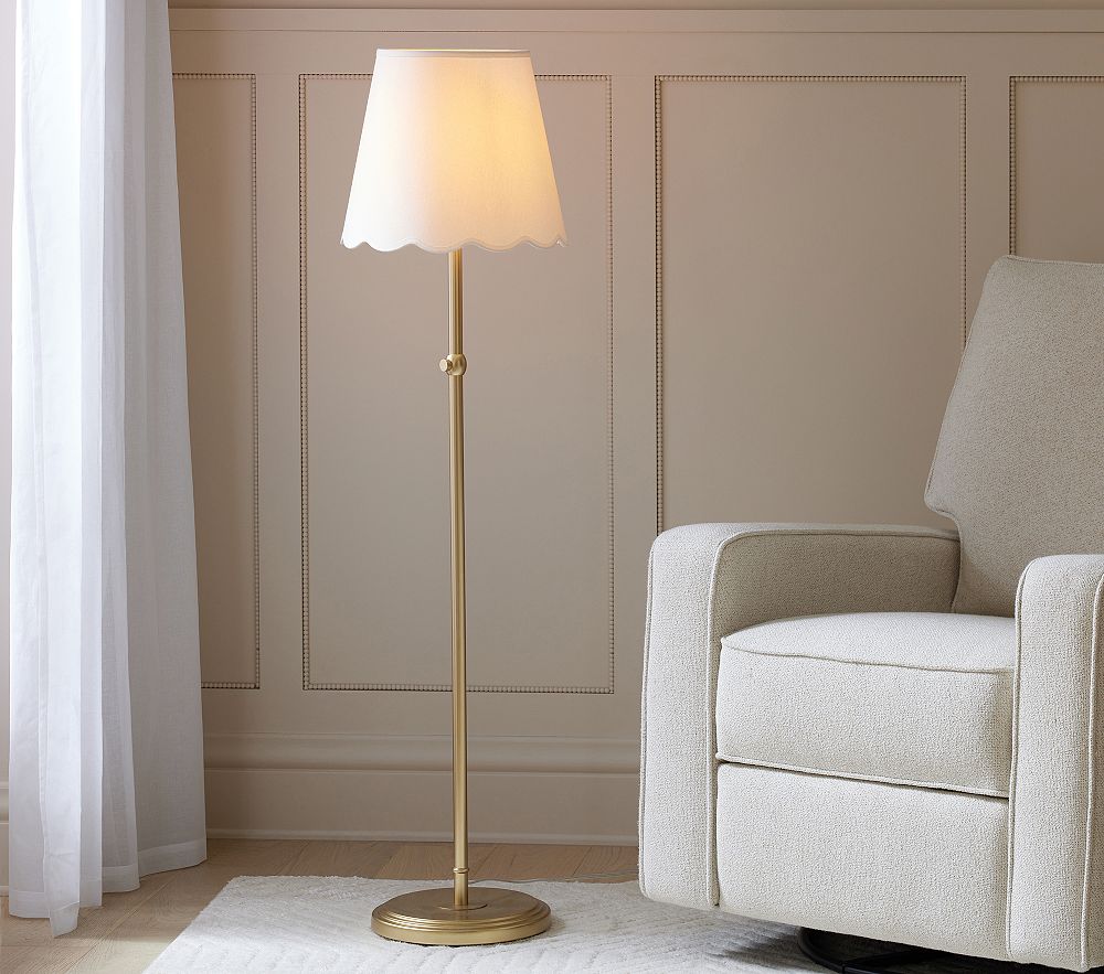 Amelia 60" Adjustable Floor Lamp - Elegant Design