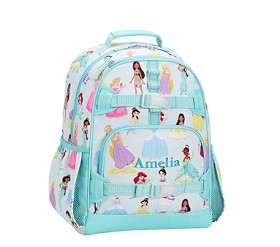 かわいい♪●potterybarn kids●DisneyPrincess Backpacks Large Mackenzie Aqua Disney Princess Backpacks | Pottery Barn Kids
