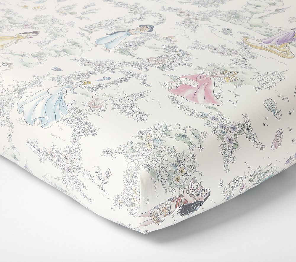 Disney Princess Heritage Organic Crib Fitted Sheet