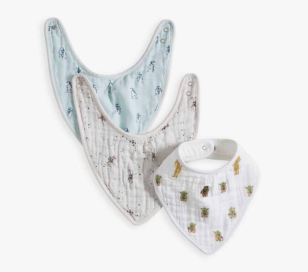 <i>Star Wars&#8482;</i> Organic Muslin Bib, Set of 3