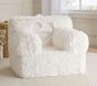 Anywhere Chair&#174;, Faux Fur Carved Hearts Slipcover Only