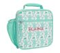 Mackenzie Roller Rabbit Aqua Monkey Lunch Boxes