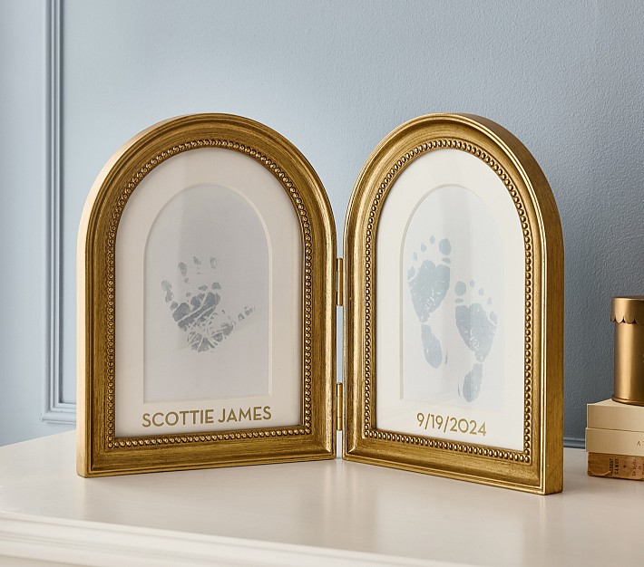 Chris Loves Julia Hand and Footprint Frame