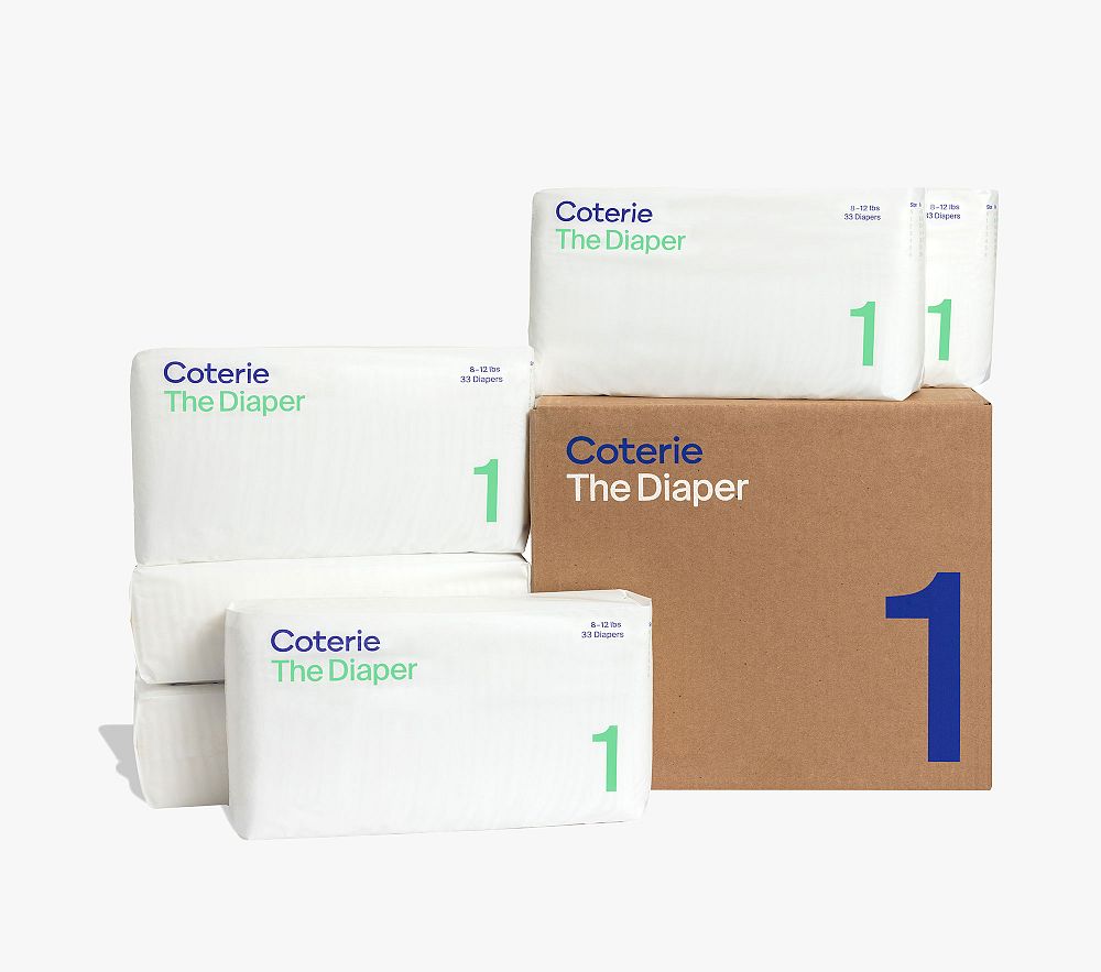 Coterie Ultra-Soft Diapers, 6-Pack