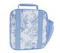 Mackenzie LoveShackFancy Blue Damask Floral Backpack &amp; Lunch Bundle, Set of 3