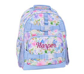 Pottery Barn Kids MACKENZIE リュック 恐竜柄 Mackenzie Navy Dinosaur Bones Glow-in-the-Dark Backpacks