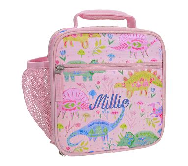 Mackenzie Heritage Pink Dinos Backpacks | Pottery Barn Kids
