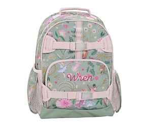 Pottery Barn Kids MACKENZIE リュック 恐竜柄 Mackenzie Gray Jax Construction Glow-in-the-Dark Backpacks