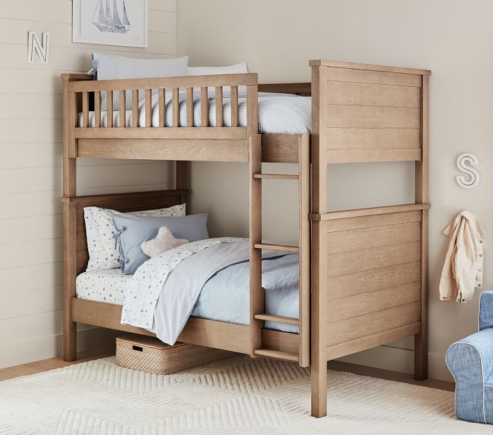 Charlie Twin-Over-Twin Kids Bunk Bed Pottery Barn Kids