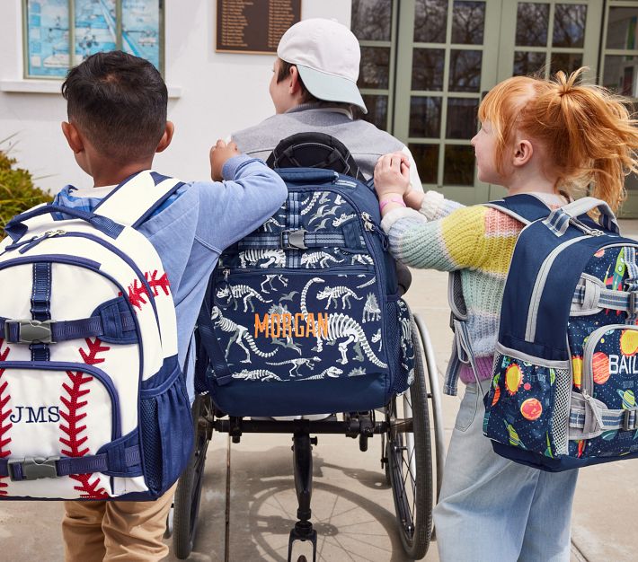 Mackenzie Navy Dinosaur Bones Glow-in-the-Dark Adaptive