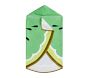 Kiwi Shaped Baby Beach Hooded Towel UPF 50+