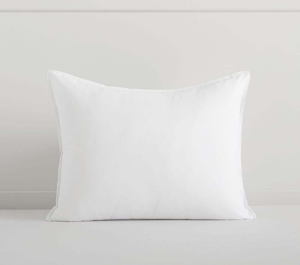 Recycled Essential Pillow , Toddler , White