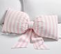Stripe Bow Pillow